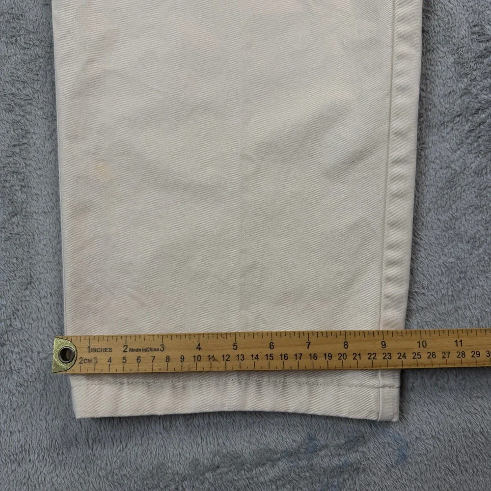 Rare Polo Ralph Lauren Pleated Chino Pants‎ Mens 38x28 Tan Beige Made in USA